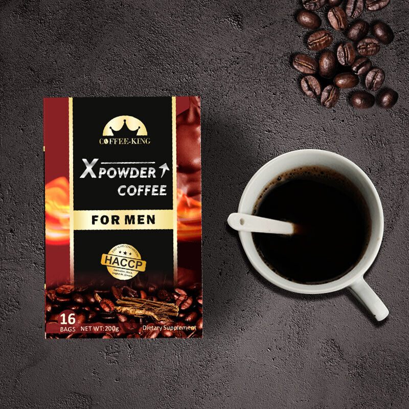Energy Coffee for Men Kidney Tonifying 12.5g/bag*16 Bags X Power Coffee