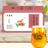 Ginseng Longan Rose Tea with Goji and Dried Ginger in Boxed Tea Bags