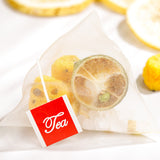 Cold Brewed Tea Triangular Tea Bags Fruit Infusion Kumquat Lemon Passion Fruit