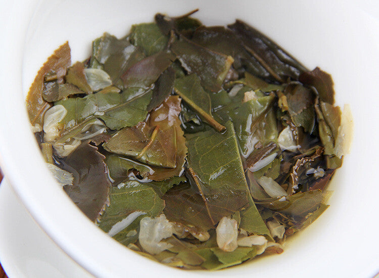 Small Tea Cakes Jasmine White Tea Floral Aroma Jasmine Flower Aged White Tea