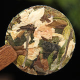 Yunnan Old White Tea White Tea Jasmine Flower Tea Premium Compressed Tea Cakes