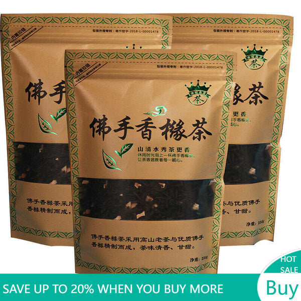 Buddha's Hand Citron Oolong Tea 佛手香橼茶潮汕特产老香橼茶正宗佛手茶佛手香橼乌龙茶叶250g