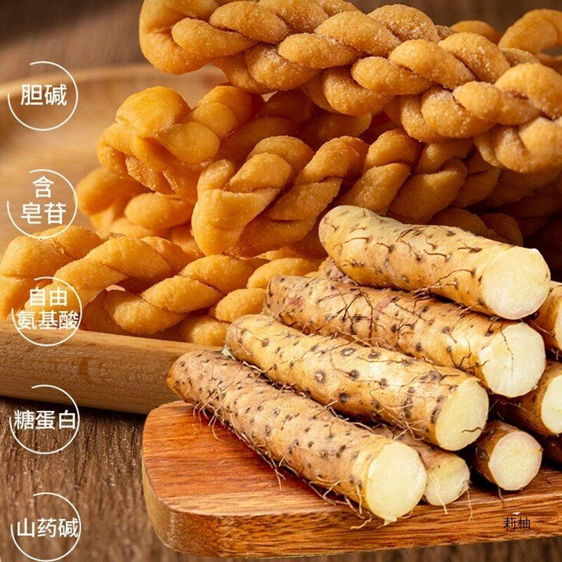 Premium Jiang Xiaoyan Yam Twists Five Spice Flavor Yam Crisps Snack