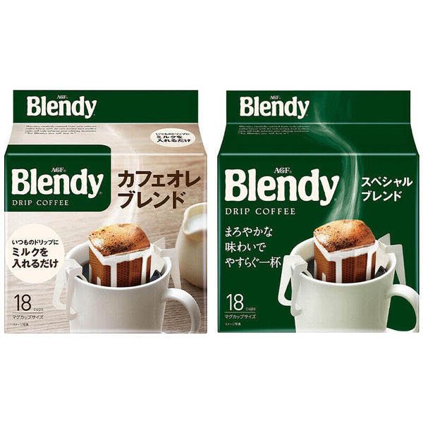 Japanese Imported AGF Ear Coffee Freeze-dried American Blendy Black Coffee 126g