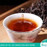 Aged Puerh Tea Old Tree Tea Leaves Fermented Pressed Puerh Ripe Tea Cake 357g