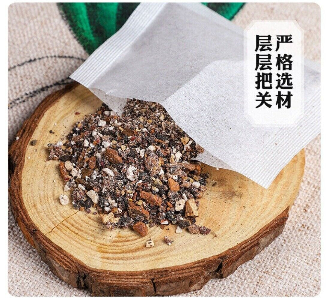 Ginseng Five Treasure Tea Goji Mulberry Herbal Blend Mens Vitality Energy Boost