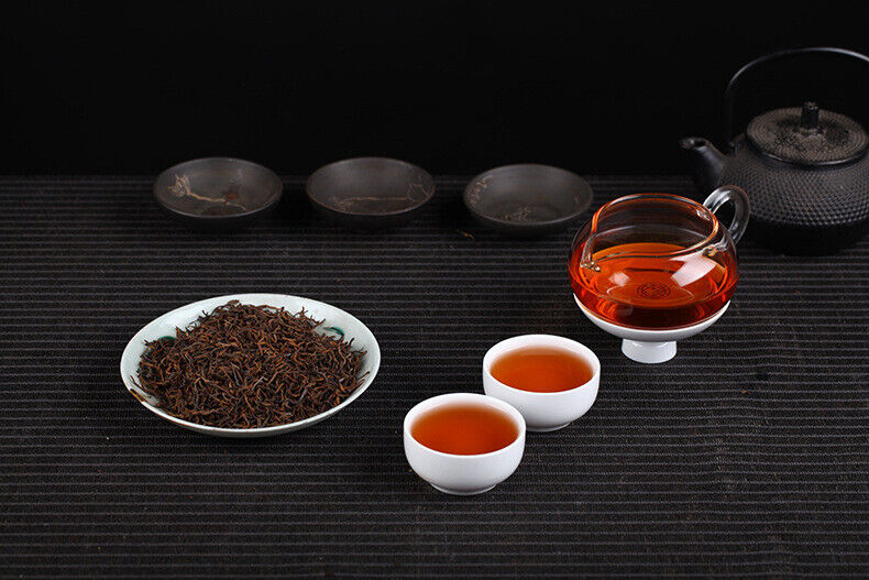 500g Yunnan Pu'er Tea Menghai Spring Tea Golden Buds Ripe Tea Loose Tea