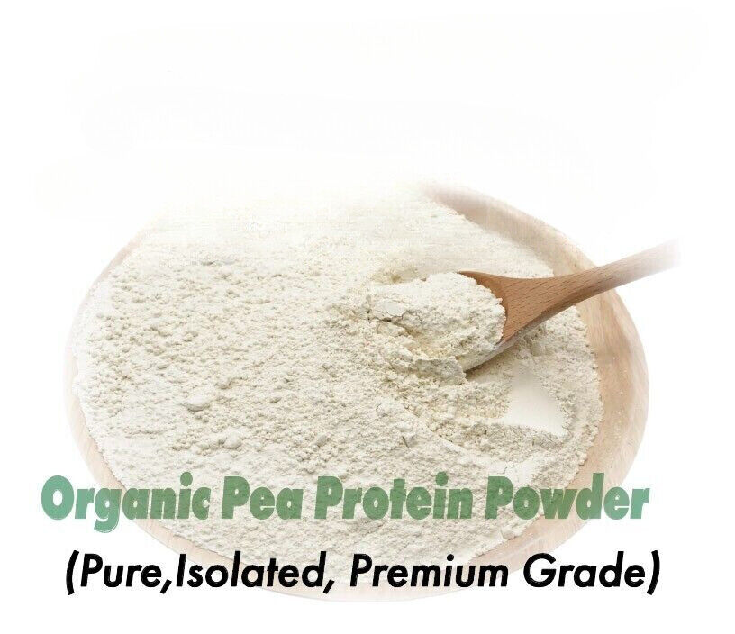 HELLOYOUNG 100% Organic Pure Pea Protein Isolate Powder 2KG--No Flavour,No Sugar