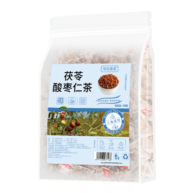 175g/bag Poria Sour Date Tea Lily Yam Cassia Seeds Tea Health Bag Infusion Tea Main image
