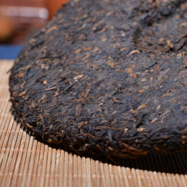 TeaPu'er Tea Menghai Puerh Ripe Tea Cake Black Tea 357g Top-Grade Yunnan Palace