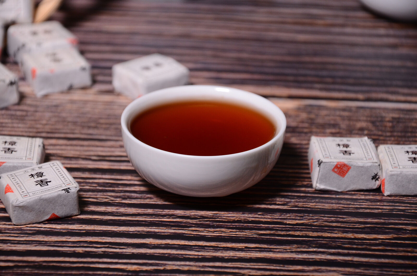 500g camphor puerh ripe tea small square brick Yunnan mini small tuo Menghai tea