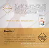 Fast Weight Gain Tablet Plus Gainer Pill 60 Tablets