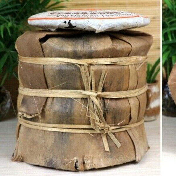 TeaPu-Erh Tea Cake Ancient Tree Black Tea Gift 357g Yunnan Puerh Tea 7598 Ripe
