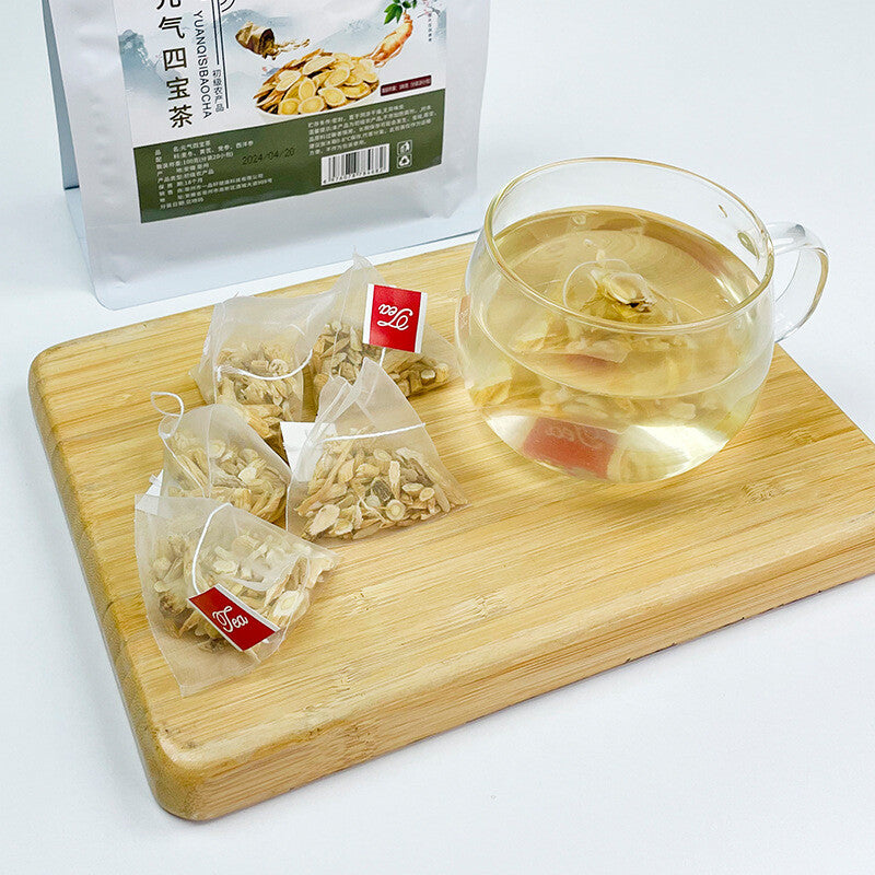 Astragalus, Codonopsis,Ophiopogon Vital Four Treasure Tea with American Ginseng