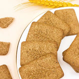 Whole Wheat Biscuit Black Grain Flavor Crisp Snack Delicious Treat