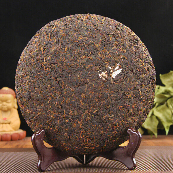 380g Organic Cooked Tea Top Menghai Big Tree Pu'er Tea Slimming Black Tea 勐海陈香