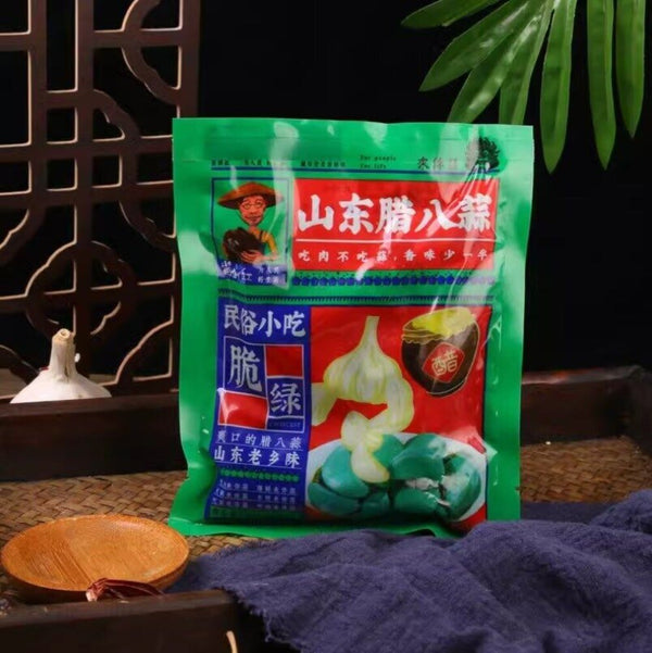 Zuckerknoblauch Green Garlic Laba Garlic Sweet Garlic Traditional Pickled