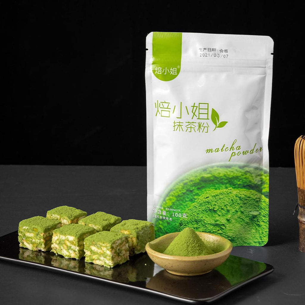 Premium Certified Organic Loose Matcha Green Tea Powder 100g Sealed Packaging