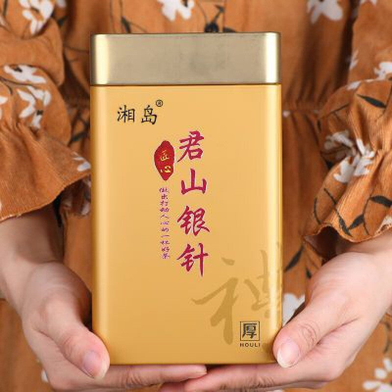 150g Yellow Tea Yueyang Junshan Silver Needle Whole Buds Canned Bulk Tea