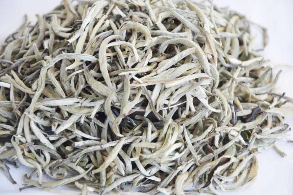 New White Tea Natural Organic Tea Baihaoyinzhen Silver Needle Tea 100g