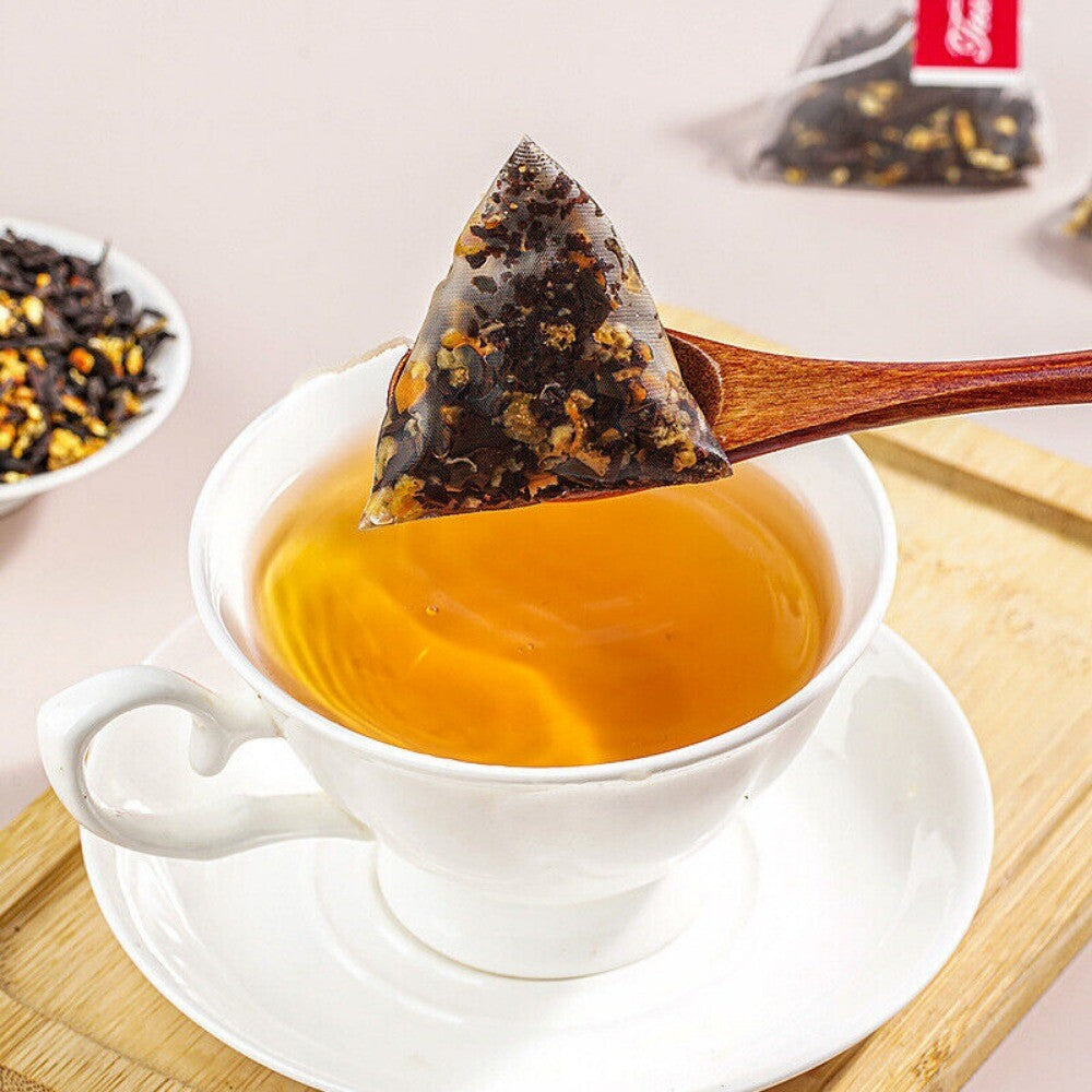 Tangerine Peel PuErh Tea 25 Pyramid Bags Herbal Wellness