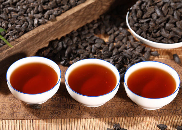 250G Yunnan Pu'er Ripe Tea Glutinous Rice Fragrant Tea Fossil Broken Silver Tea
