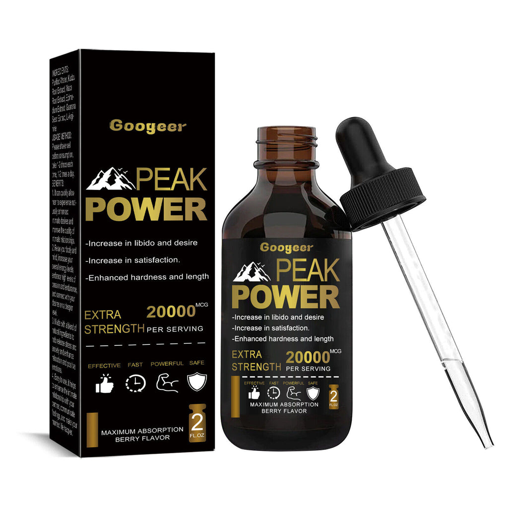 Peak power Natural Male Strengthening Drops 60ml