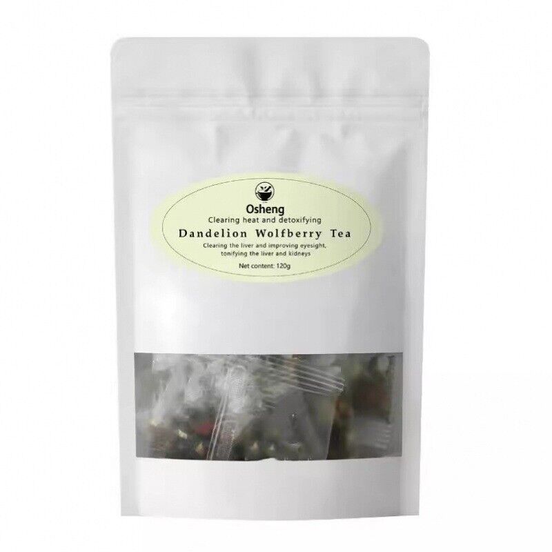Liver Herbal Blend for Detox & Wellness Dandelion Wolfberry Tea for Kidneys