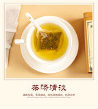 Herbal Tea with Ginseng and Perilla in Iron Box for Wellness Tea Bags