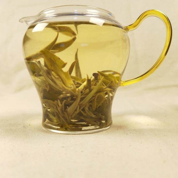 Premium Silver Jade Ring Green Tea San Yue Mountain Top Grade 100g