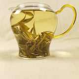 Premium Silver Jade Ring Green Tea San Yue Mountain Top Grade 100g