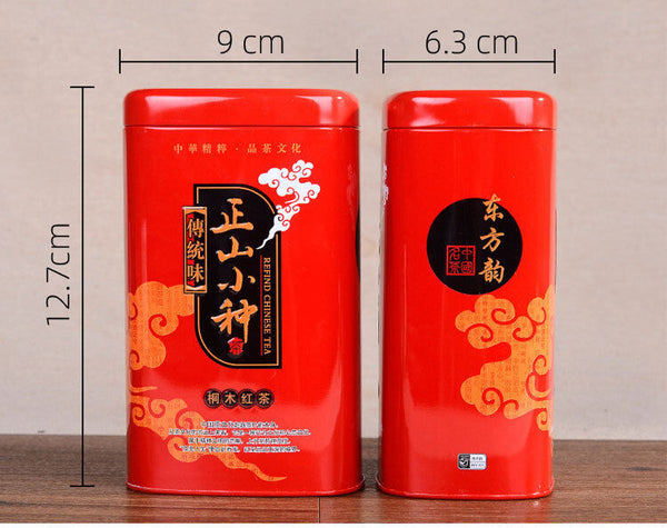 Zhengshan Xiaojiao Black Tea Tongmuguan Tea Strong Aroma Canned Spring Tea 125g