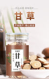 100g Canned Licorice Root Slices Natural Herbal Supplement in Jar