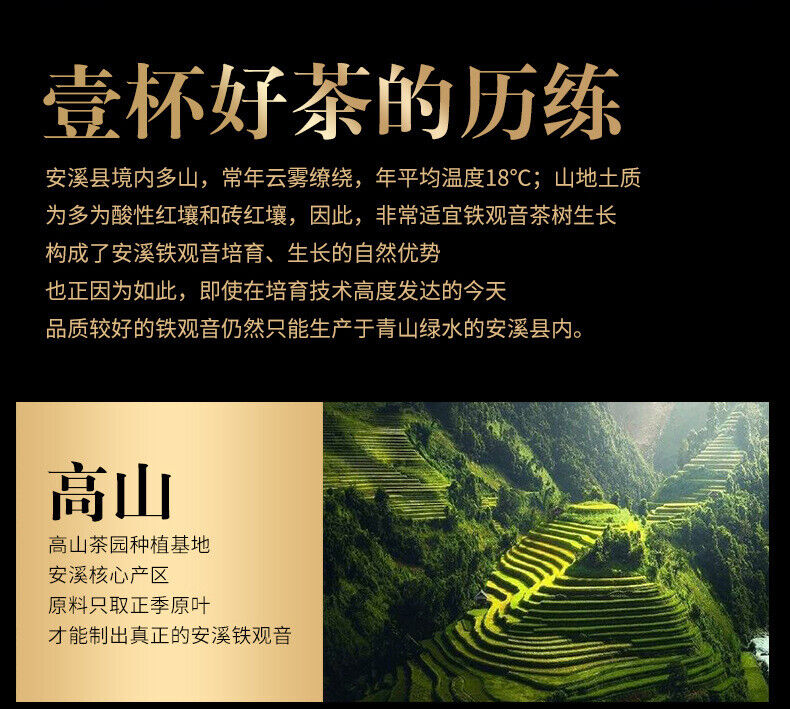 Fujian Oolong Tea Tieguanyin New Tea Alpine Fragrance Gift Box 280G