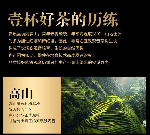 Fujian Oolong Tea Tieguanyin New Tea Alpine Fragrance Gift Box 280G