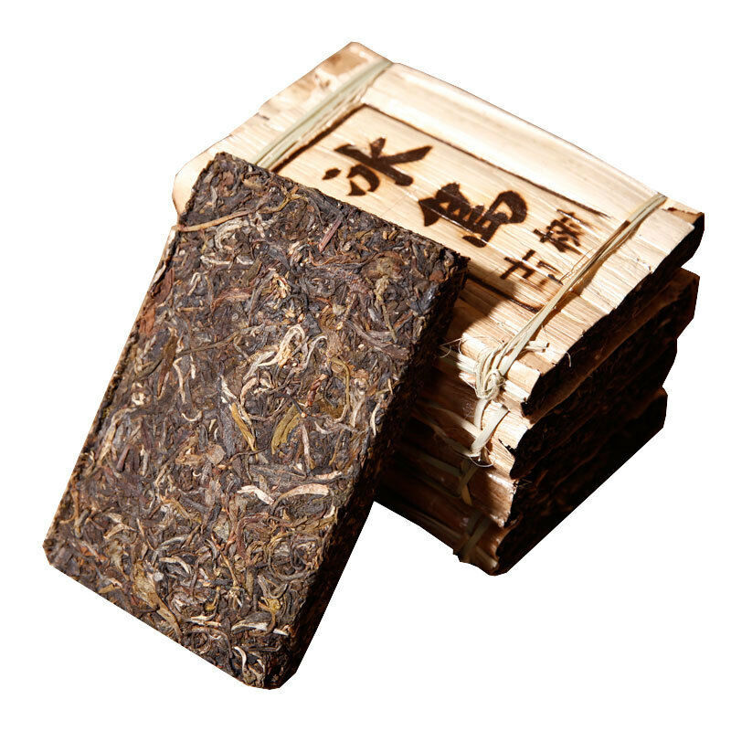 Spring Tea Slimming Green Tea 200g Top Pu-Erh Raw Tea Brick Bamboo Shoot Shell
