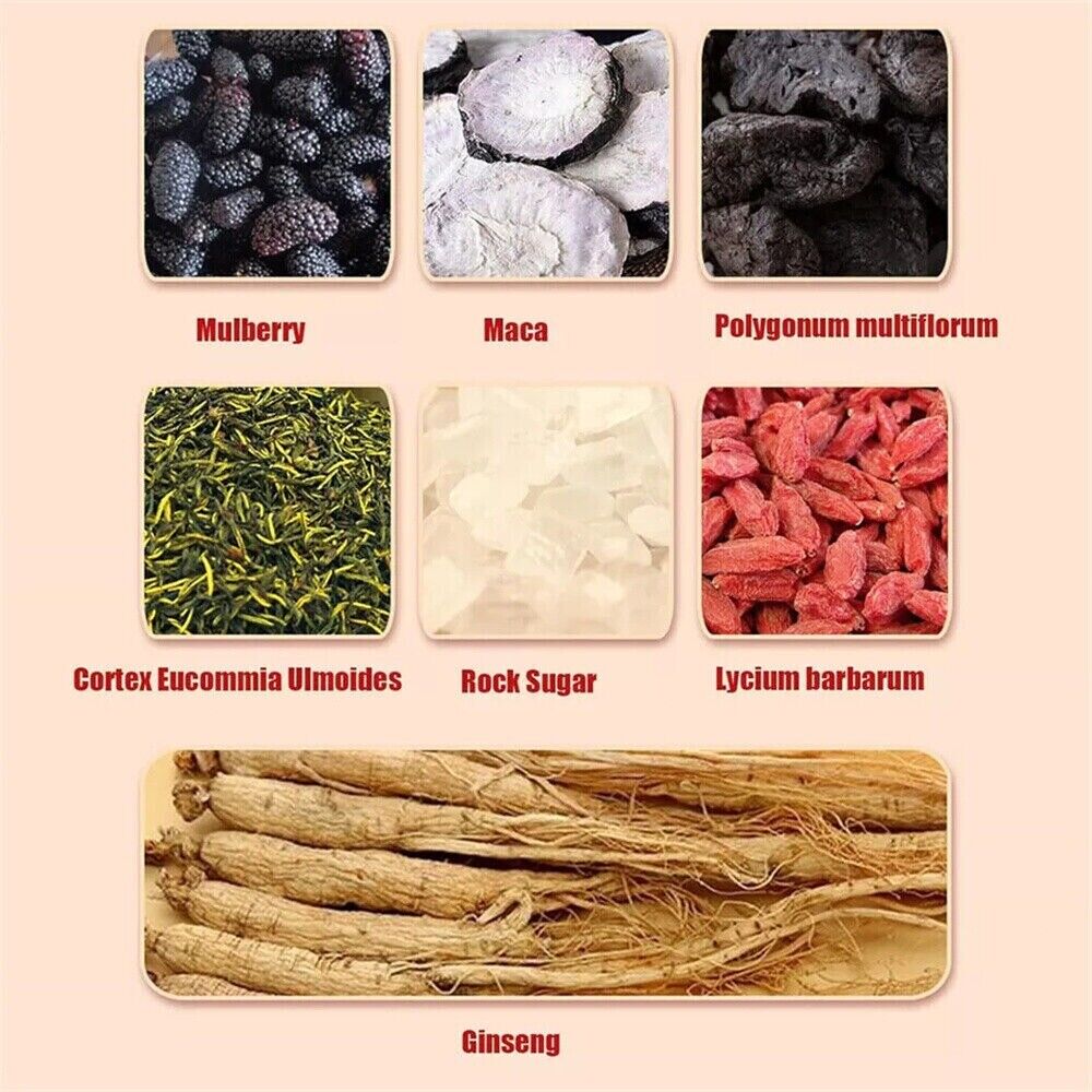 Ginseng Six Treasure Herbal Tea 2025 Traditional Chinese Kidney Support Blend