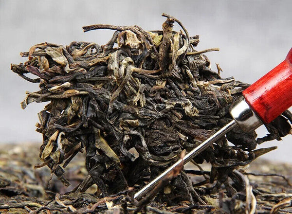 Yunnan Arbor Menghai Qizi Cake Tea Menghai Collection Pu'er Tea Raw Tea 357g