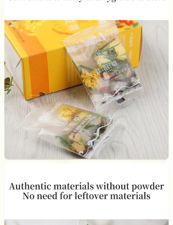 Healthy Herb Tea Bag 100g/10 Bags Wolfberry Chrysanthemum Tea