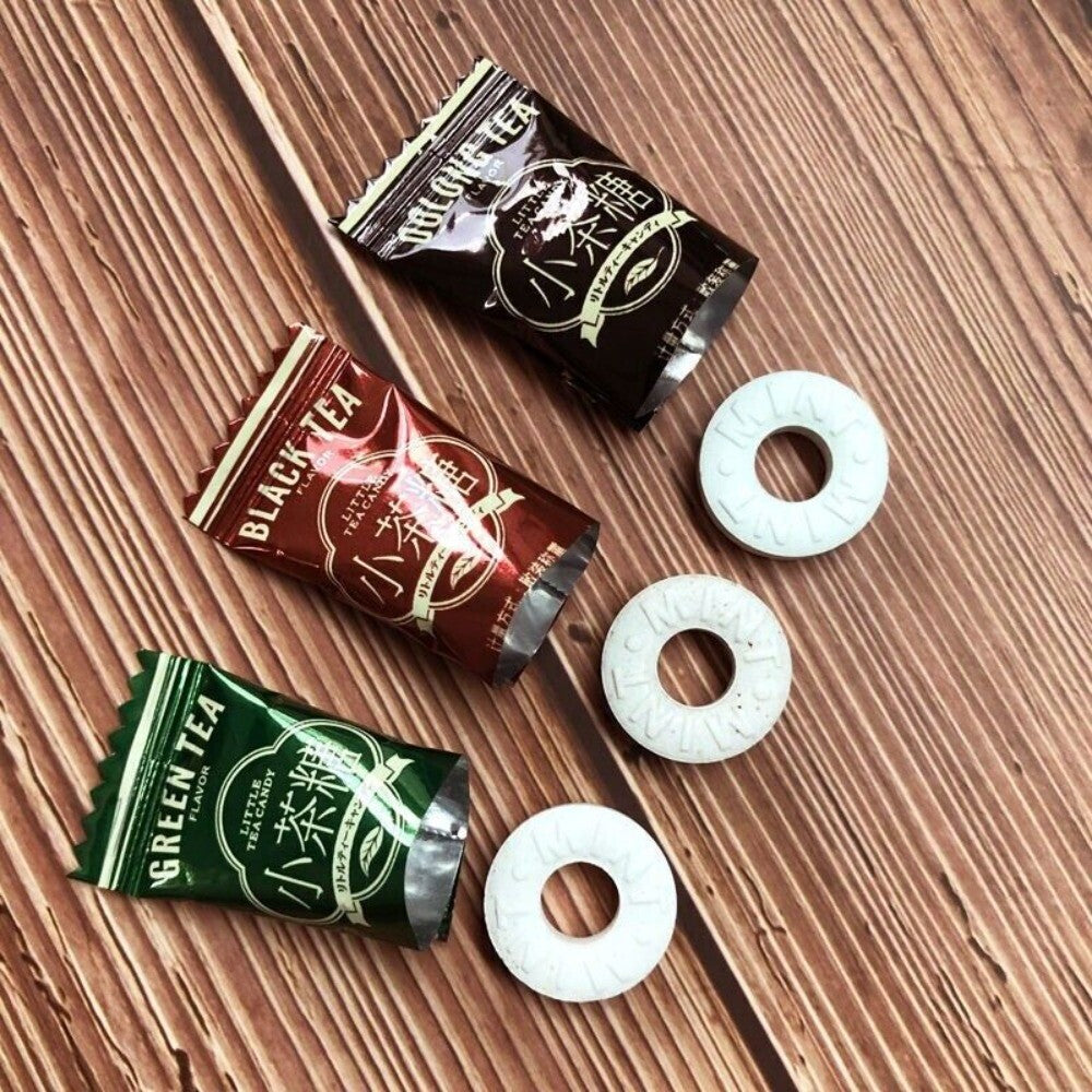 Tea Flavored Candy Circles Black Green Oolong Delicious Snack Main image