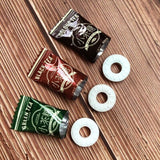 Tea Flavored Candy Circles Black Green Oolong Delicious Snack