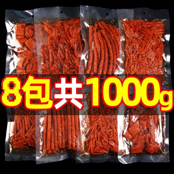 Retro Childhood Favorite Spicy Strips Nostalgic Food Spicy Snack Pack