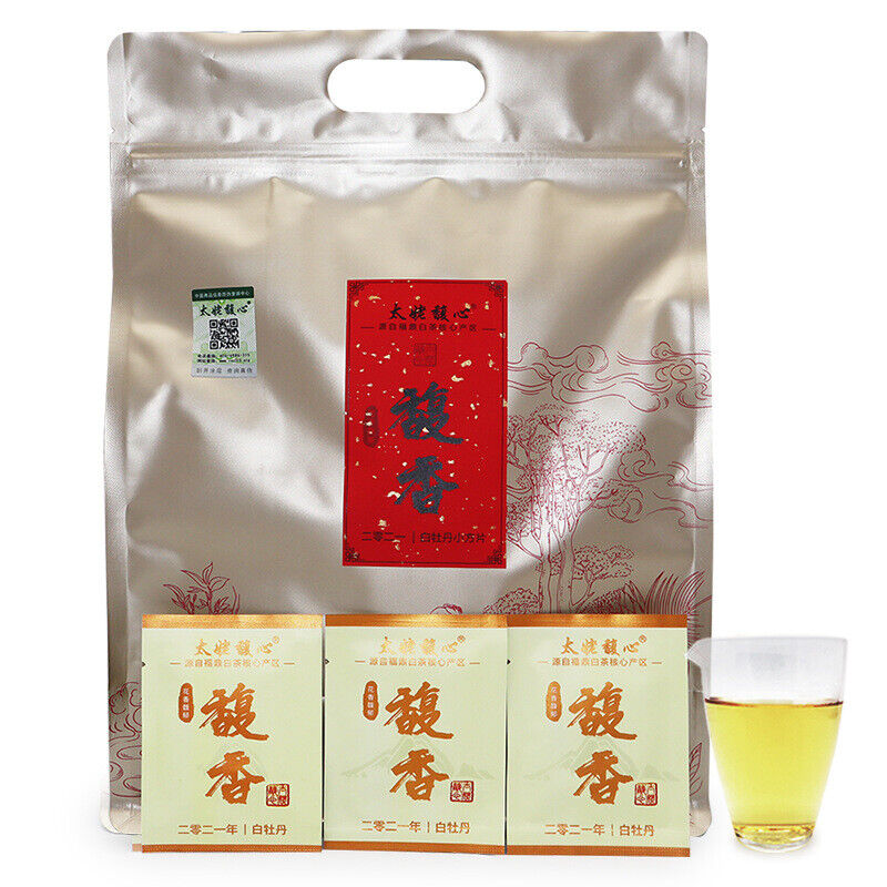 500g Fuding white tea white peony small square cookie tea flower fragrance Main image