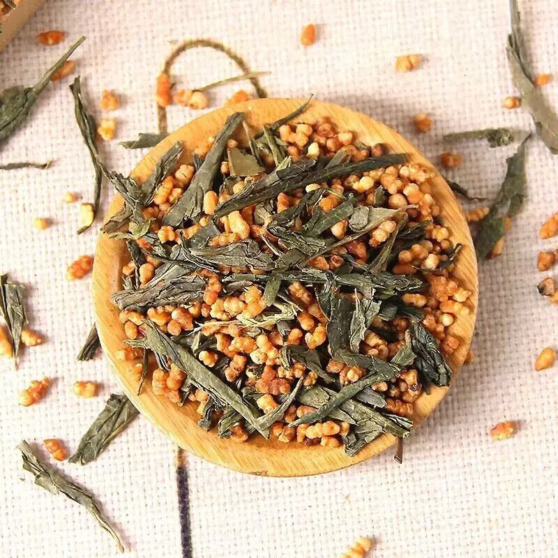 Early Spring Genmaicha Green Tea Premium Healthy Sencha Roasted Brown Rice Tea