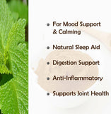 Lemon Balm Extract Powder 10:1 | Melissa Herbal Supplement 200G
