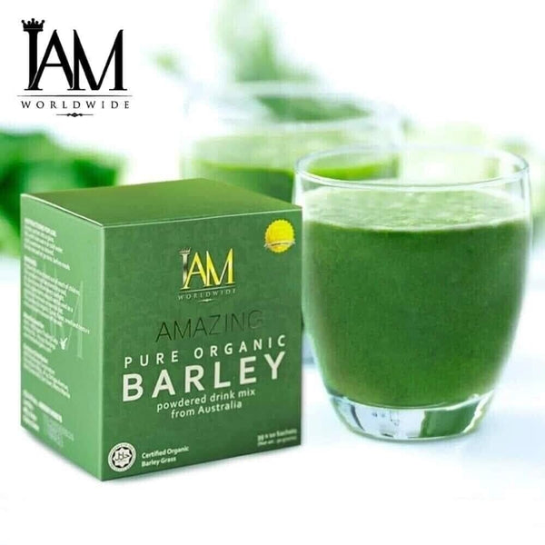 Premium Pure Organic Australian Barley Powdered Drink Mix 1 Box and Nutritious