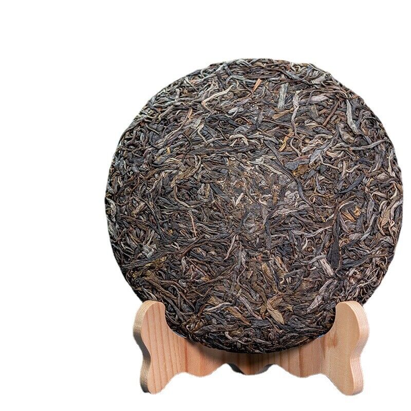 357g Yunnan LaoBanZhang Pu'er Raw Tea Cake Ancient Tree Puer Seven Seed Cake Tea Main image