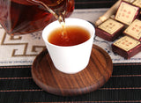 Sticky Rice Square Brick Tea Strong Flavor Pu-erh Ripe Tea Ancient Tree