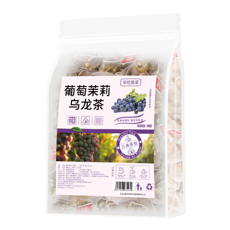 Grape Jasmine Oolong Tea Cold Brew Tea Bag Infusion Fruit Flower Tea 125g/25 Secondary image