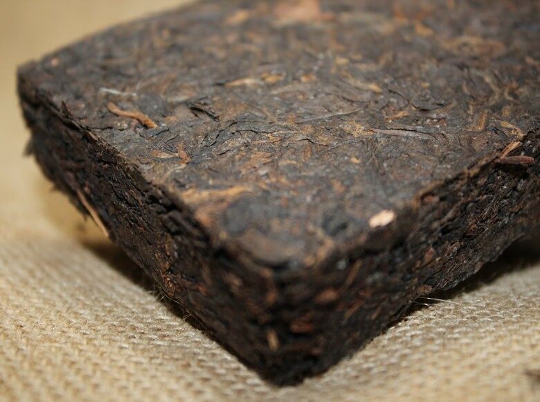 Top Gesunde Getränk Alte Puerh Tee Puer Tee Organischer Schwarzer TeeZiegel 250g